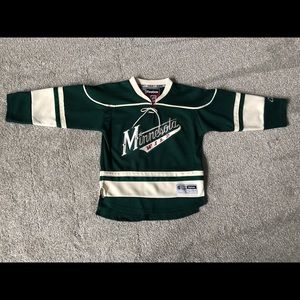 Kids youth small MN Wild Jersey